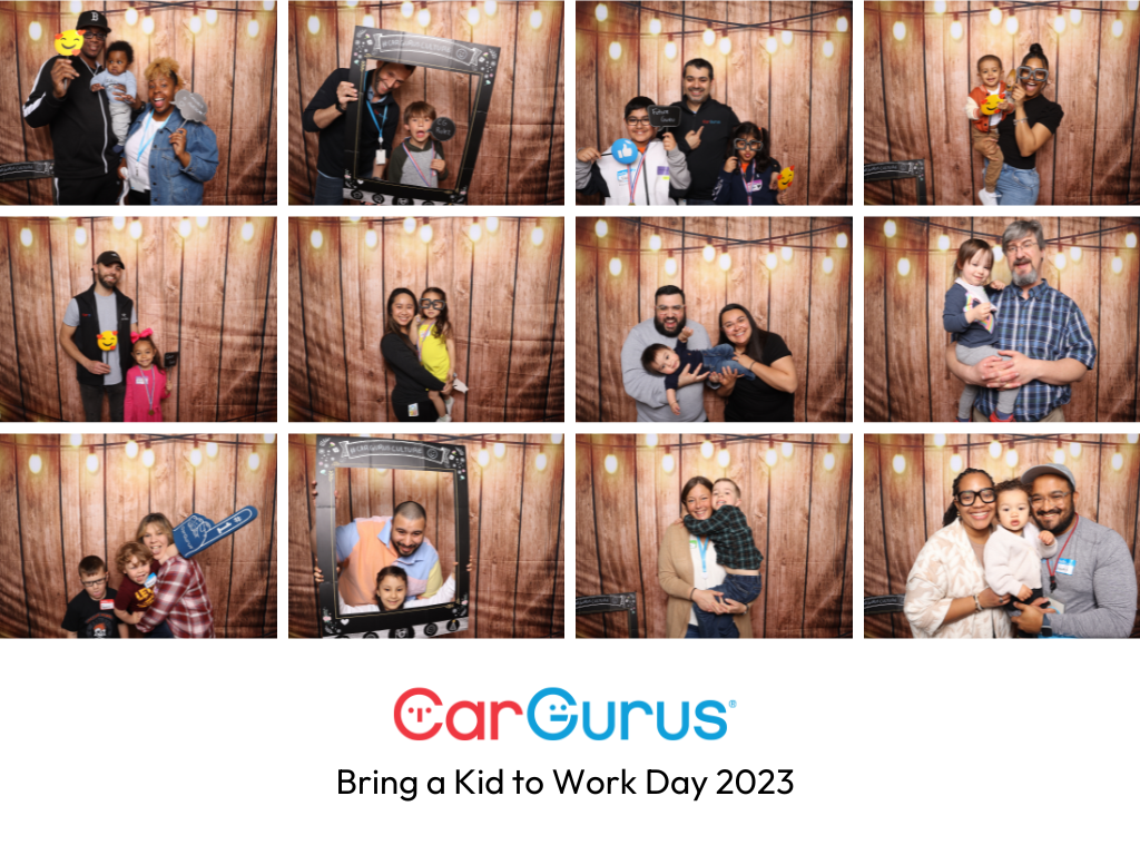 Across the ERG, CarGurus’ “Bring a Kid to Work Day” served as an opportunity to share parents’ work identities with their children.