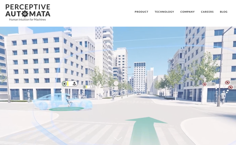 Perceptive Automata Boston robotics companies