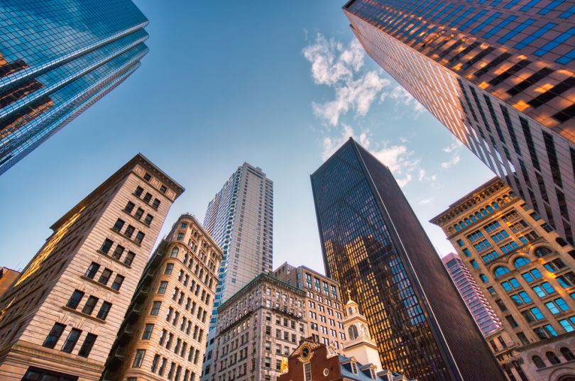 buildings in boston's financial district