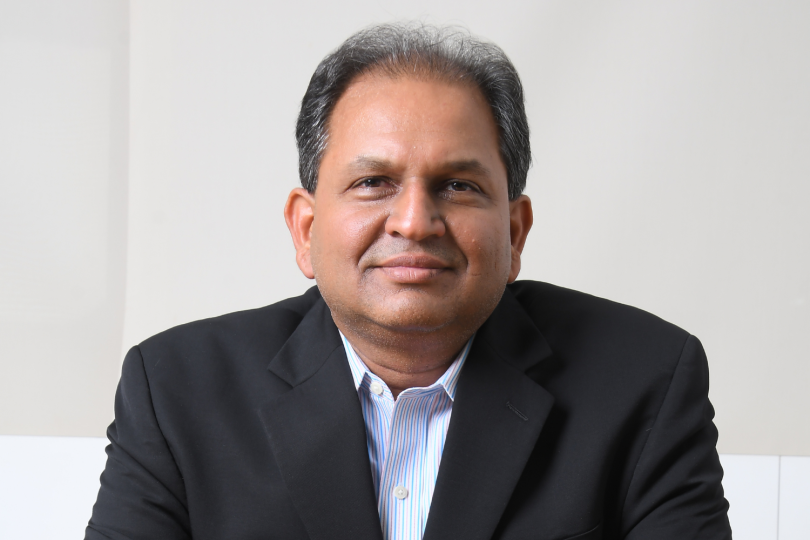 Hiral Chandrana, Mastek's CEO, poses for a photo.