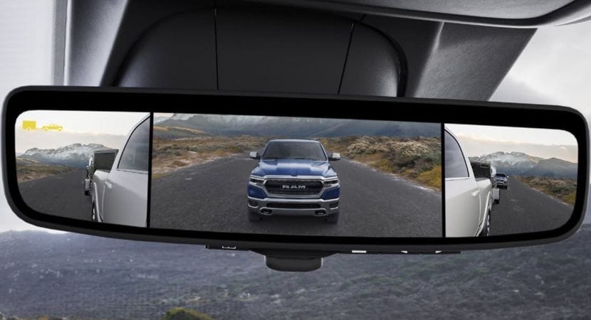 Digital rearview mirror