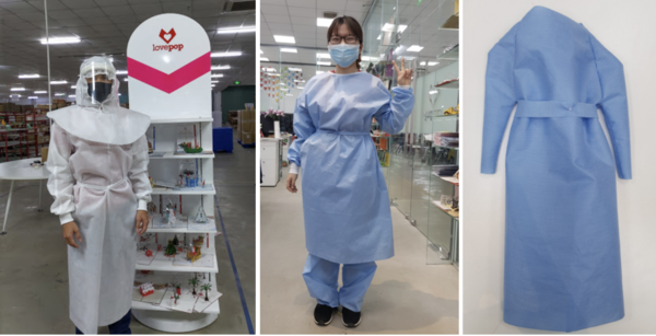 Lovepop also plans to manufacture other PPE to help with the shortage amid the COVID-19 pandemic