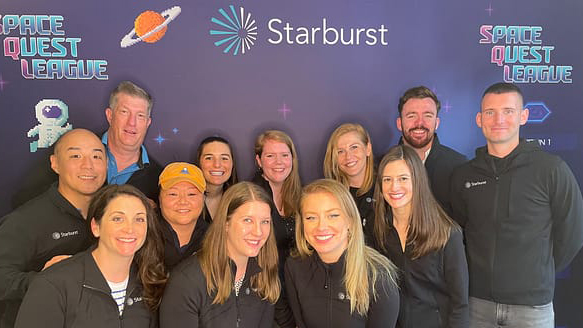 Starburst employees together.