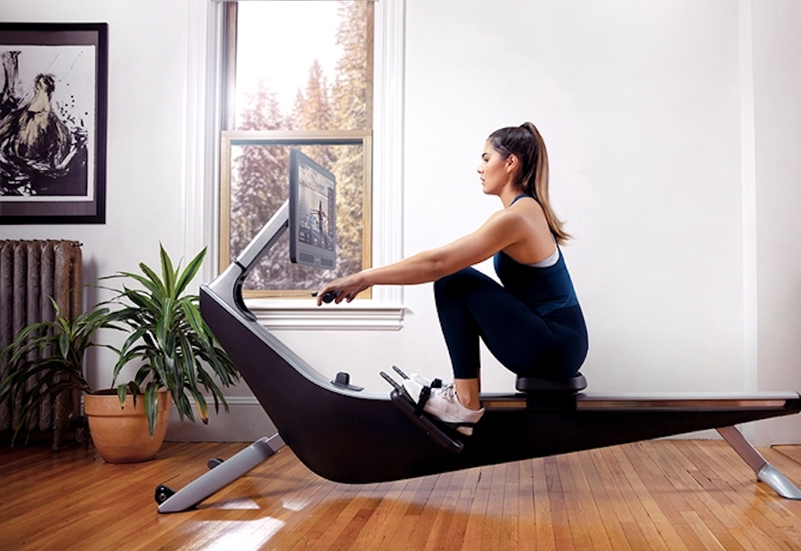 Cambridge-based Hydrow allows users to feel like their rowing in the comfort of their own home