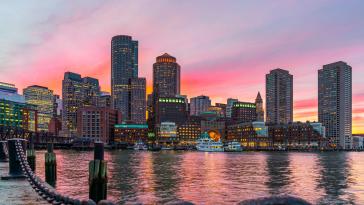 Boston at Dusk