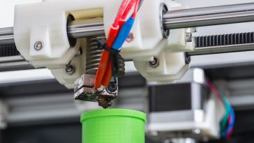 A 3D printing extruder
