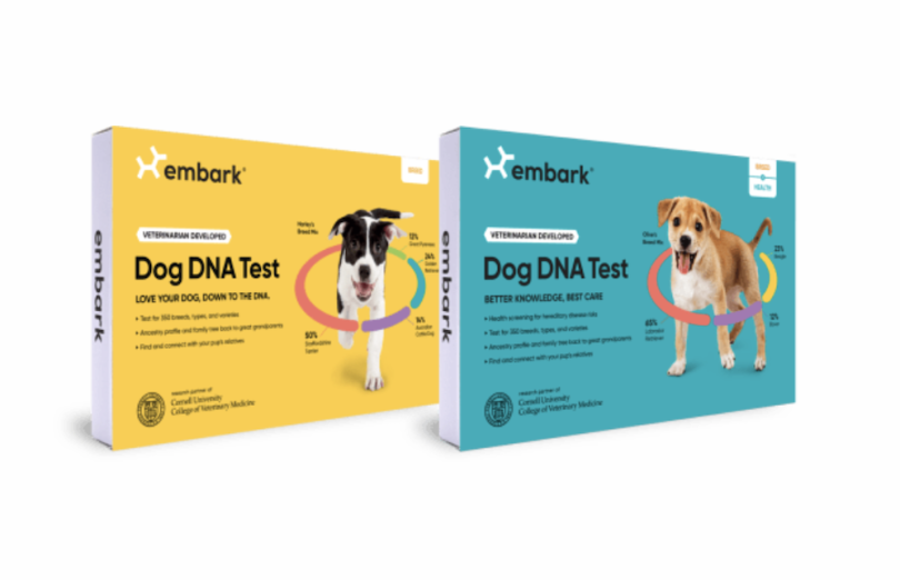 Embark for Breeders dog DNA test kits