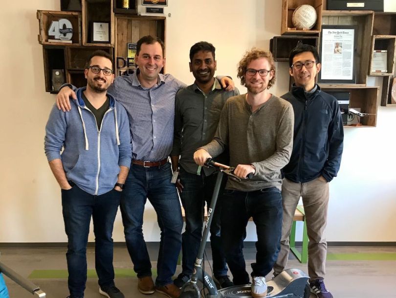 SessionM team members standing in group photo